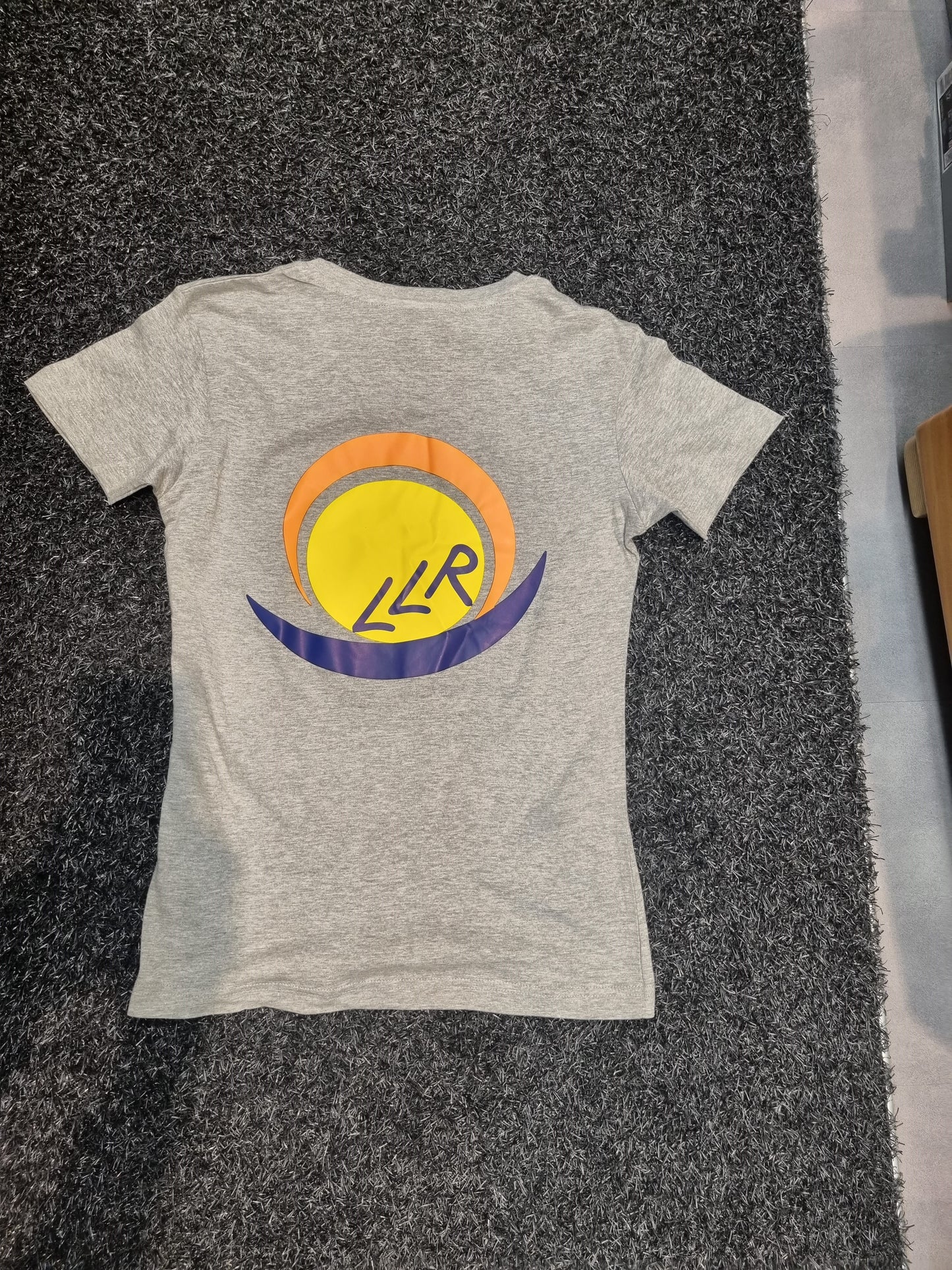 T-Shirt Damen grau meliert