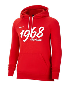 Hoody Damen rot