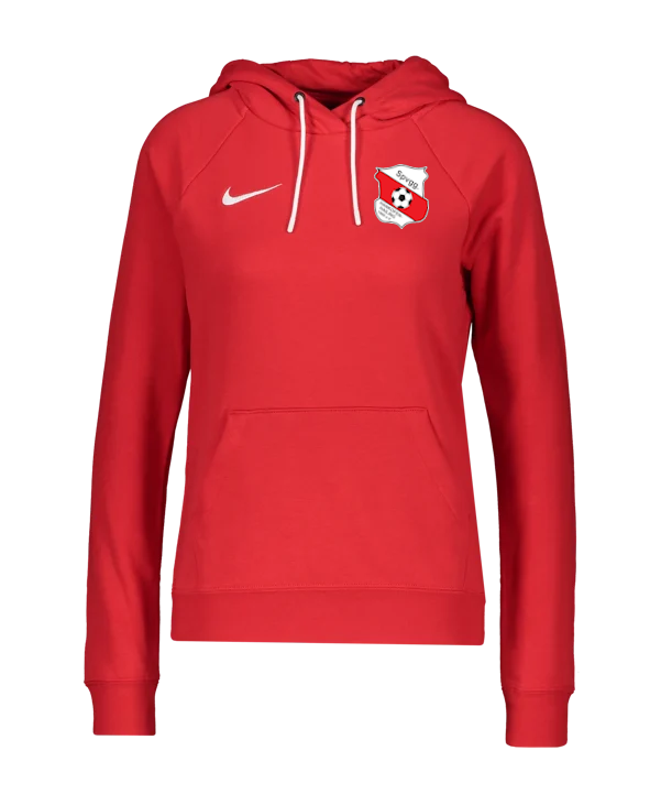 Hoody Damen rot