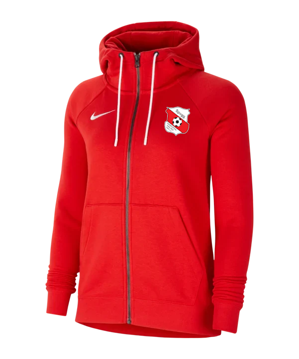Sweatjacke Damen rot