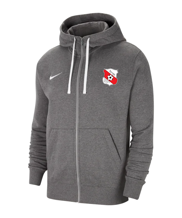 Sweatjacke Erwachsene grau