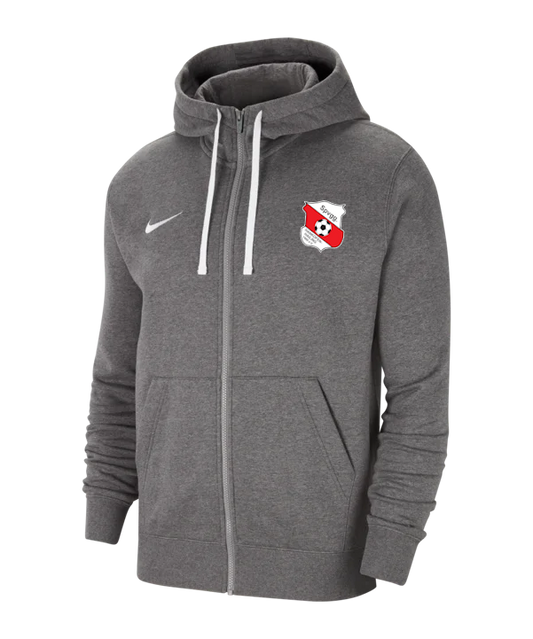 Sweatjacke Erwachsene grau
