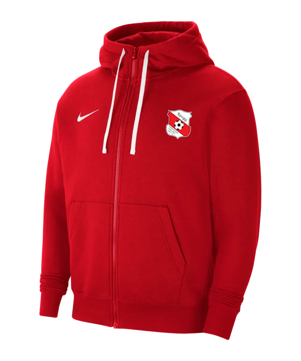 Sweatjacke Erwachsene rot