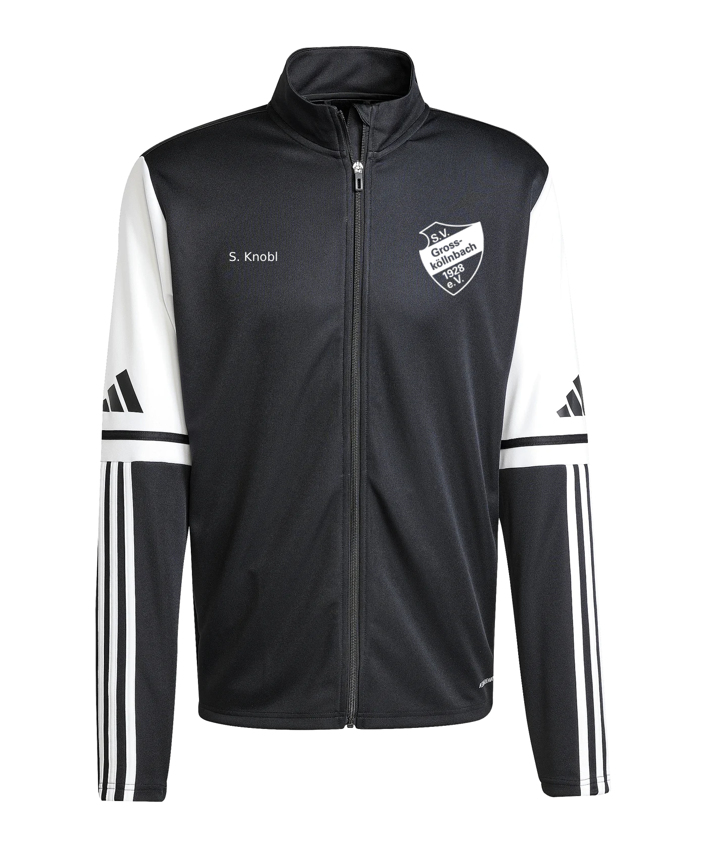 Trainingsjacke ohne Kapuze