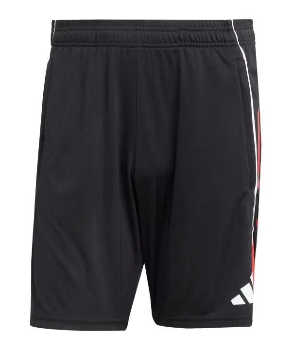 Trainingsshort 1 Tiro 25 C schwarz rot