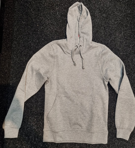 Hoodie grau meliert