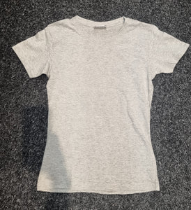 T-Shirt Damen grau meliert