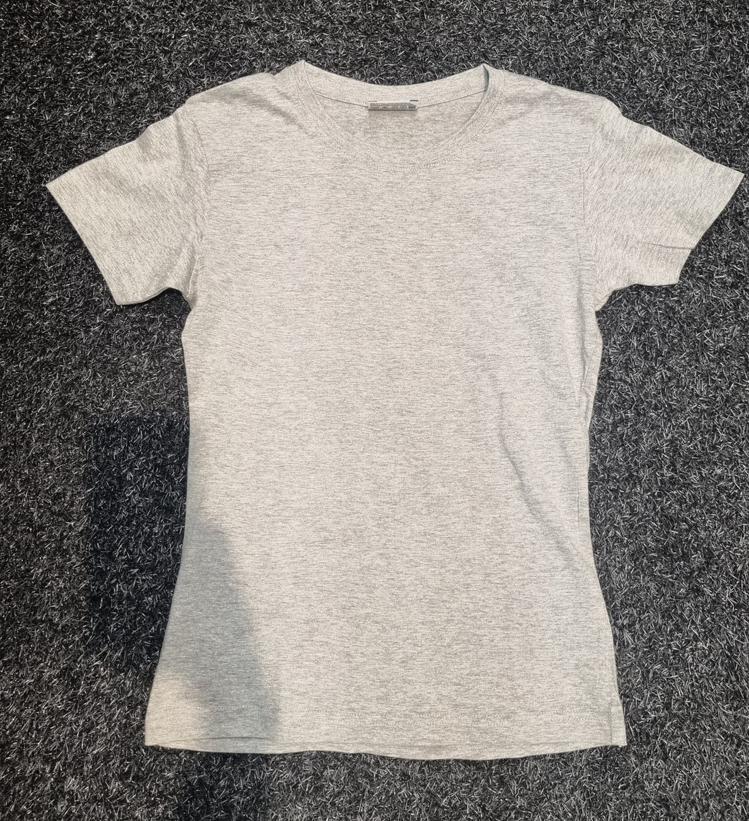 T-Shirt Damen grau meliert